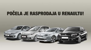 Pocela je rasprodaja u Renaultu