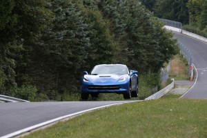 Corvette Stingray testing at Nürburgring