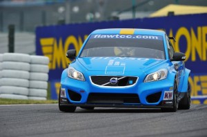 Volvo Polestar Racing i Thed Bjork na WTCC utrci u      Shanghaiju