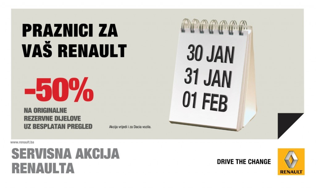 Renault servisna akcija